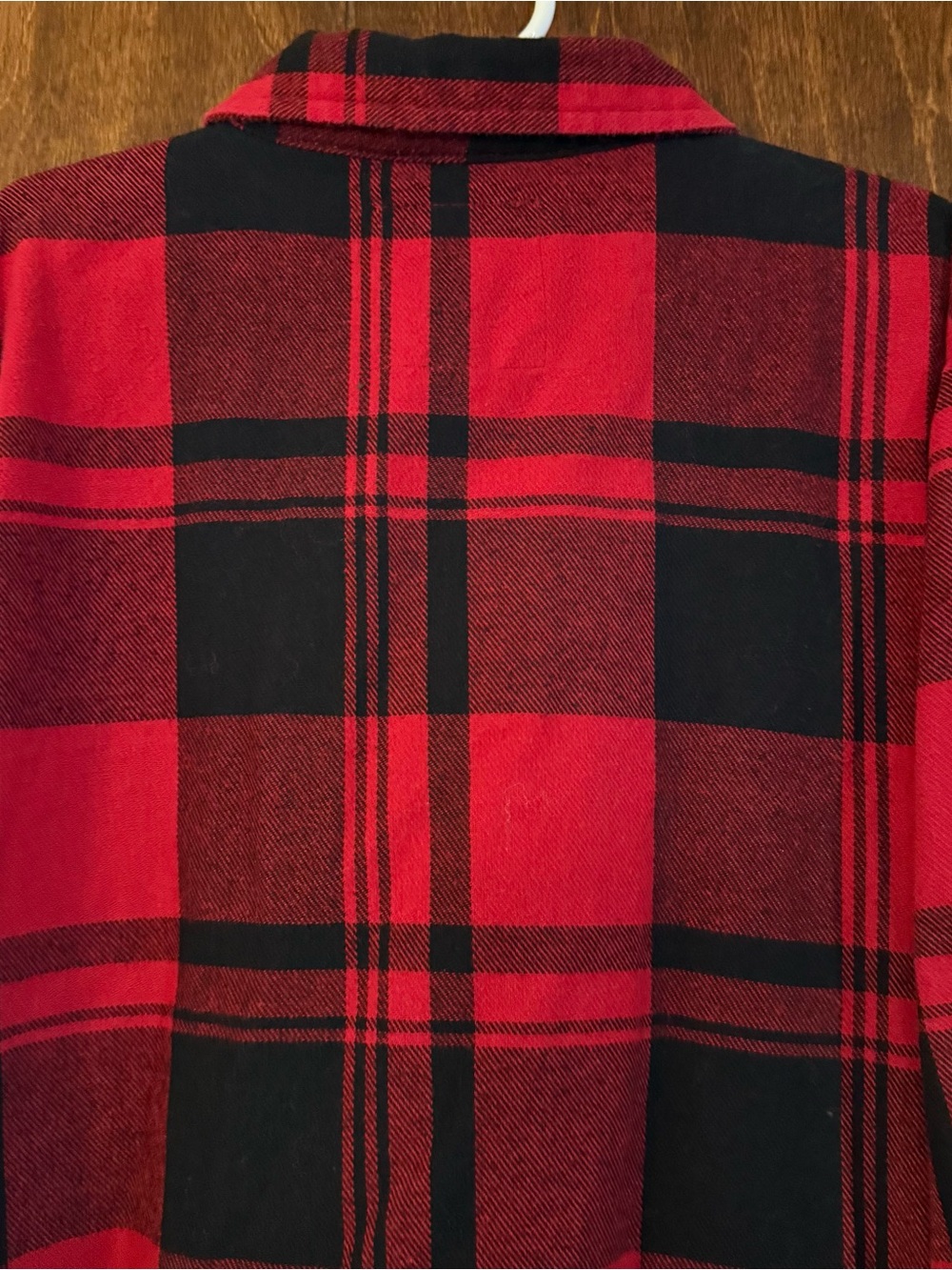 Levi’s Boys Classic Buffalo Plaid Flannel Shirt Size 14/16 - Picture 5 of 7